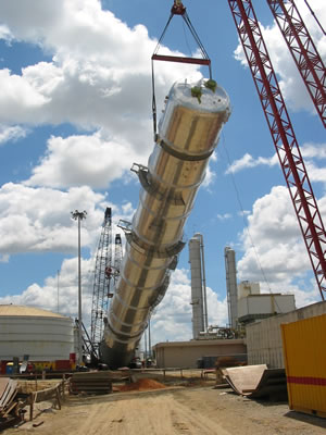 Atlas Methanol Column Lift